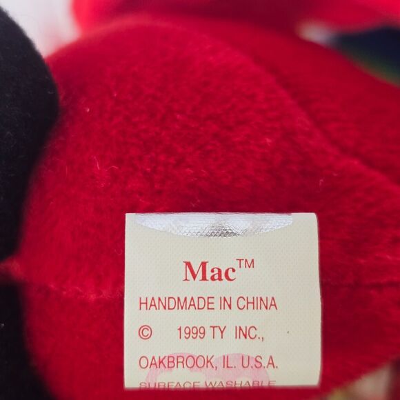 TY Beanie Babies Set of 7 - With Tags Attached - Vintage Collectible Plush Toys - Picture 9 of 9